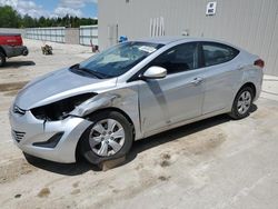 Salvage cars for sale from Copart Franklin, WI: 2016 Hyundai Elantra SE