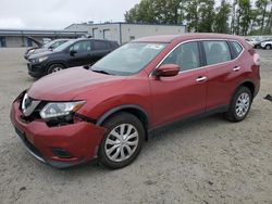 Salvage cars for sale at Arlington, WA auction: 2015 Nissan Rogue S