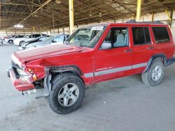 Jeep salvage cars for sale: 2001 Jeep Cherokee Sport