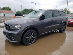 Salvage cars for sale from Copart Columbus, OH: 2017 Dodge Durango GT