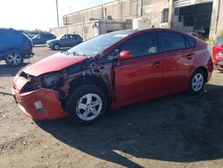 Salvage cars for sale from Copart Fredericksburg, VA: 2011 Toyota Prius