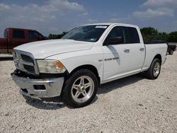 Vehiculos salvage en venta de Copart New Braunfels, TX: 2012 Dodge RAM 1500 SLT