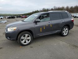 Salvage cars for sale at Brookhaven, NY auction: 2008 Toyota Highlander Limited