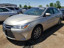 Salvage cars for sale from Copart Elgin, IL: 2015 Toyota Camry LE