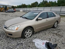 Honda Vehiculos salvage en venta: 2006 Honda Accord EX