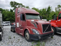 Salvage trucks for sale at York Haven, PA auction: 2014 Volvo VN VNL
