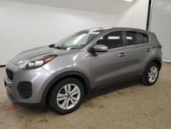 Salvage cars for sale from Copart Wilmer, TX: 2017 KIA Sportage LX