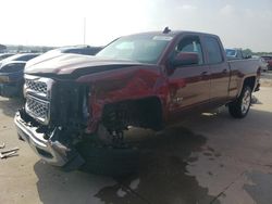 Salvage cars for sale at Grand Prairie, TX auction: 2015 Chevrolet Silverado C1500 LT