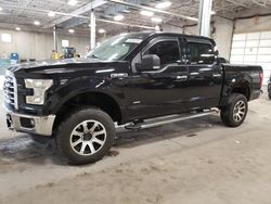 Salvage trucks for sale at Blaine, MN auction: 2016 Ford F150 Supercrew