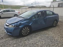 Salvage cars for sale at Northfield, OH auction: 2011 Honda Civic EXL