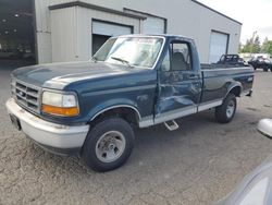 Salvage cars for sale from Copart Woodburn, OR: 1995 Ford F150