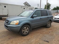 Salvage cars for sale from Copart Oklahoma City, OK: 2005 Honda Pilot EXL