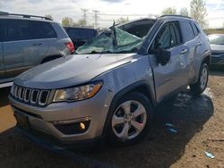Vehiculos salvage en venta de Copart Elgin, IL: 2018 Jeep Compass Latitude
