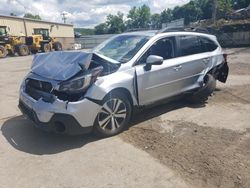 Subaru Outback 2.5i Limited salvage cars for sale: 2019 Subaru Outback 2.5I Limited