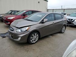Salvage cars for sale from Copart Haslet, TX: 2013 Hyundai Accent GLS