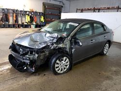 Nissan Sentra S Vehiculos salvage en venta: 2015 Nissan Sentra S