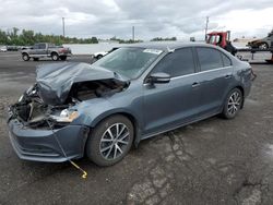 Salvage cars for sale at Portland, OR auction: 2017 Volkswagen Jetta SE