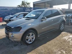 Salvage cars for sale from Copart Riverview, FL: 2009 Mercedes-Benz ML 550