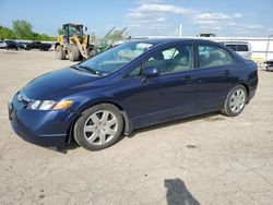 Salvage cars for sale at Dyer, IN auction: 2007 Honda Civic LX
