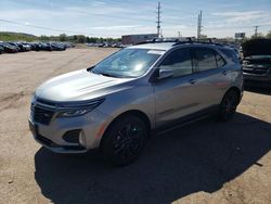 Salvage cars for sale at Colorado Springs, CO auction: 2023 Chevrolet Equinox RS