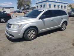 Salvage cars for sale from Copart Albuquerque, NM: 2012 Dodge Journey SE