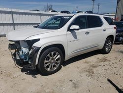 Salvage cars for sale from Copart Appleton, WI: 2020 Chevrolet Traverse Premier