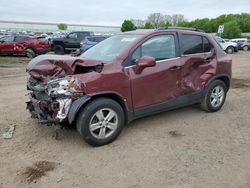 Salvage cars for sale from Copart Davison, MI: 2016 Chevrolet Trax 1LT