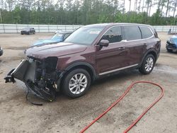 Salvage cars for sale at Harleyville, SC auction: 2020 KIA Telluride LX