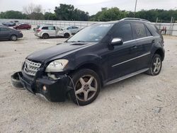 Mercedes-Benz m-Class salvage cars for sale: 2009 Mercedes-Benz ML 550