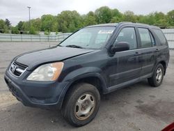 Salvage cars for sale from Copart Assonet, MA: 2004 Honda CR-V LX