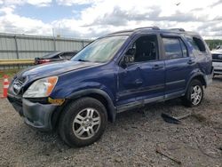 Salvage cars for sale at Chatham, VA auction: 2002 Honda CR-V EX