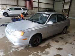 Hyundai Accent GL salvage cars for sale: 2005 Hyundai Accent GL