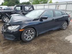 Salvage cars for sale at Finksburg, MD auction: 2018 Honda Civic EX