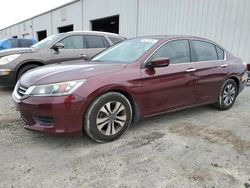 Salvage cars for sale from Copart Jacksonville, FL: 2013 Honda Accord LX
