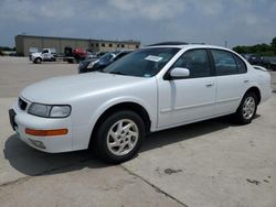 Salvage cars for sale at Wilmer, TX auction: 1996 Nissan Maxima GLE