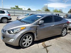 Salvage cars for sale at Littleton, CO auction: 2011 Hyundai Elantra GLS