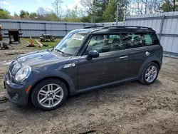 Salvage cars for sale at Lyman, ME auction: 2013 Mini Cooper S Clubman