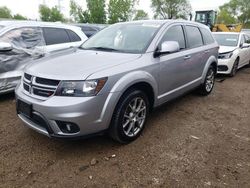 Salvage cars for sale at Elgin, IL auction: 2019 Dodge Journey GT