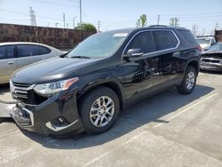 Salvage cars for sale from Copart Wilmington, CA: 2018 Chevrolet Traverse LT