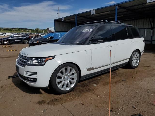 2015 Land Rover Range Rover Supercharged