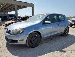 Salvage cars for sale at West Palm Beach, FL auction: 2010 Volkswagen Golf