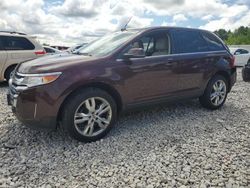 Salvage cars for sale at Wayland, MI auction: 2012 Ford Edge Limited