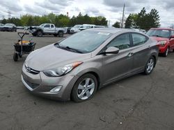 Salvage cars for sale at Denver, CO auction: 2013 Hyundai Elantra GLS