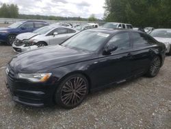 Salvage cars for sale at Arlington, WA auction: 2016 Audi A6 Premium