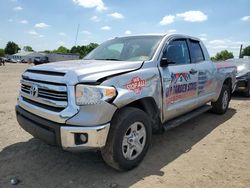 Salvage cars for sale from Copart Hillsborough, NJ: 2016 Toyota Tundra Double Cab SR/SR5