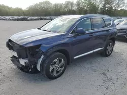 Salvage cars for sale at North Billerica, MA auction: 2022 Hyundai Santa FE SEL