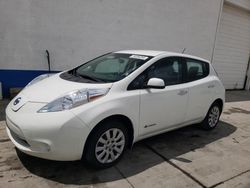 Nissan Leaf s salvage cars for sale: 2015 Nissan Leaf S