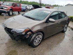 Toyota Corolla l salvage cars for sale: 2018 Toyota Corolla L