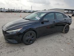 Salvage cars for sale at Houston, TX auction: 2021 Hyundai Elantra SEL