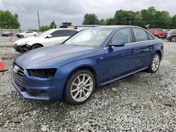 Salvage cars for sale from Copart Mebane, NC: 2014 Audi A4 Premium Plus